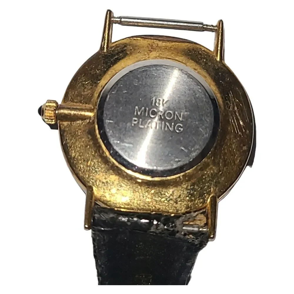 Vintage Los Angeles Obrador Baseball Pig *Broken‎ Watch 18k Micron Plating